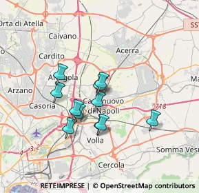 Mappa Via M. C. Merloni, 80013 Casalnuovo di Napoli NA, Italia (2.90909)
