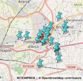 Mappa Via IV Novembre, 80038 Pomigliano d'Arco NA, Italia (1.434)