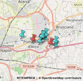 Mappa Via IV Novembre, 80038 Pomigliano d'Arco NA, Italia (0.78)