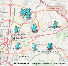 Mappa Via IV Novembre, 80038 Pomigliano d'Arco NA, Italia (4.28643)