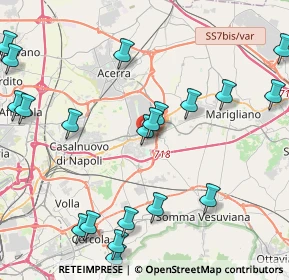 Mappa Via IV Novembre, 80038 Pomigliano d'Arco NA, Italia (5.613)