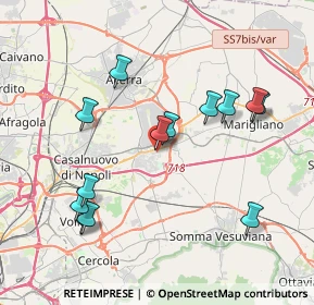 Mappa Via IV Novembre, 80038 Pomigliano d'Arco NA, Italia (4.23615)