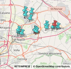 Mappa Via IV Novembre, 80038 Pomigliano d'Arco NA, Italia (3.304)