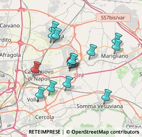 Mappa Via IV Novembre, 80038 Pomigliano d'Arco NA, Italia (3.485)