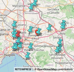 Mappa Via IV Novembre, 80038 Pomigliano d'Arco NA, Italia (9.9265)