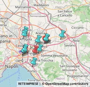 Mappa Via IV Novembre, 80038 Pomigliano d'Arco NA, Italia (6.19917)