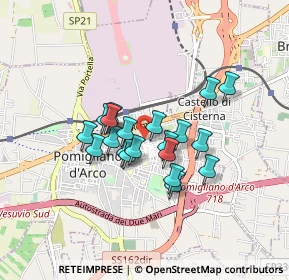 Mappa Via IV Novembre, 80038 Pomigliano d'Arco NA, Italia (0.67)