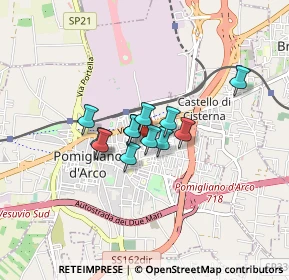 Mappa Via IV Novembre, 80038 Pomigliano d'Arco NA, Italia (0.53083)