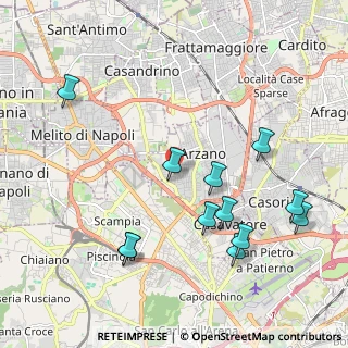 Mappa Via Ignazio Silone, 80022 Arzano NA, Italia (2.42667)