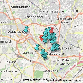Mappa Via Ignazio Silone, 80022 Arzano NA, Italia (1.288)