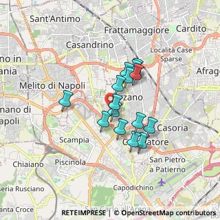 Mappa Via Ignazio Silone, 80022 Arzano NA, Italia (1.34333)
