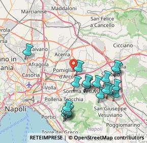 Mappa Parco De Simone, 80038 Pomigliano d'Arco NA, Italia (8.561)