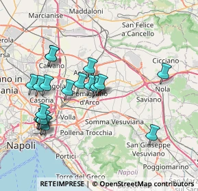 Mappa Parco De Simone, 80038 Pomigliano d'Arco NA, Italia (8.0955)