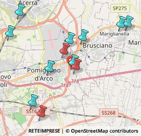Mappa Parco De Simone, 80038 Pomigliano d'Arco NA, Italia (2.36417)
