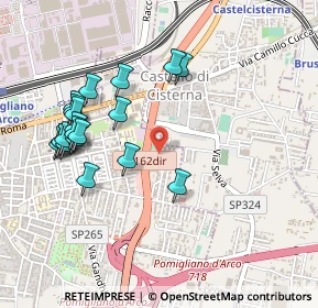 Mappa Parco De Simone, 80038 Pomigliano d'Arco NA, Italia (0.5475)