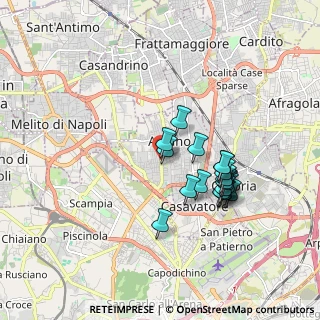 Mappa Via Leonardo Da Vinci, 80022 Casavatore NA, Italia (1.69789)