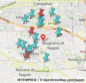 Mappa Via Guglielmo Pepe, 80018 Mugnano di Napoli NA, Italia (0.9605)