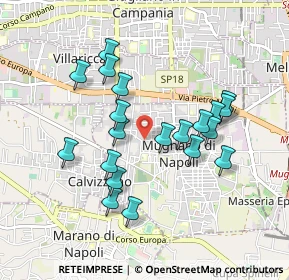 Mappa Via Guglielmo Pepe, 80018 Mugnano di Napoli NA, Italia (0.9035)