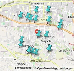 Mappa Via Guglielmo Pepe, 80018 Mugnano di Napoli NA, Italia (1.0135)