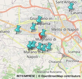 Mappa Via Guglielmo Pepe, 80018 Mugnano di Napoli NA, Italia (1.67273)