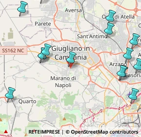 Mappa Via Guglielmo Pepe, 80018 Mugnano di Napoli NA, Italia (6.22063)