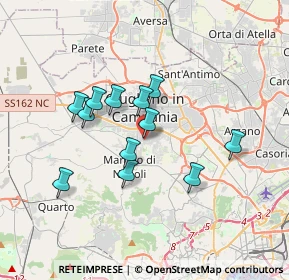 Mappa Via Guglielmo Pepe, 80018 Mugnano di Napoli NA, Italia (3.12083)