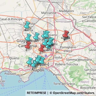 Mappa Via Claudio Treves, 80026 Casoria NA, Italia (6.06579)