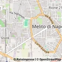 Map Melito di Napoli