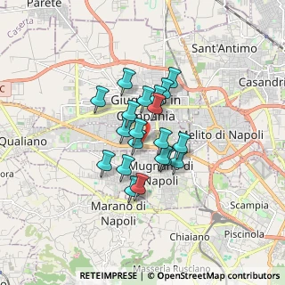 Mappa Via Giancarlo Siani, 80010 Villaricca NA, Italia (1.216)