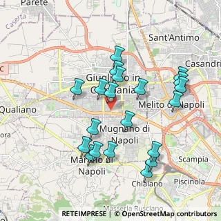 Mappa Via Giancarlo Siani, 80010 Villaricca NA, Italia (2.005)