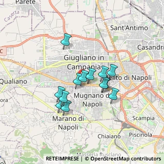 Mappa Via Giancarlo Siani, 80010 Villaricca NA, Italia (1.42231)