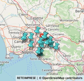 Mappa Centro sportivo Giuseppe Leone, 80038 Pomigliano D'arco NA, Italia (9.3175)