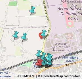 Mappa Centro sportivo Giuseppe Leone, 80038 Pomigliano D'arco NA, Italia (0.6375)