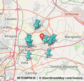 Mappa Centro sportivo Giuseppe Leone, 80038 Pomigliano D'arco NA, Italia (2.69818)