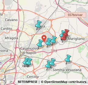 Mappa Centro sportivo Giuseppe Leone, 80038 Pomigliano D'arco NA, Italia (3.78615)