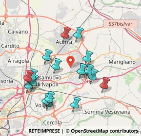 Mappa Centro sportivo Giuseppe Leone, 80038 Pomigliano D'arco NA, Italia (3.94889)