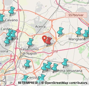 Mappa Centro sportivo Giuseppe Leone, 80038 Pomigliano D'arco NA, Italia (6.3395)