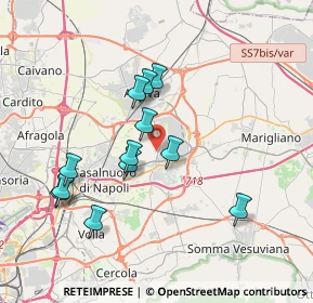 Mappa Centro sportivo Giuseppe Leone, 80038 Pomigliano D'arco NA, Italia (3.6675)