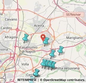 Mappa Centro sportivo Giuseppe Leone, 80038 Pomigliano D'arco NA, Italia (5.32818)