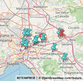Mappa Centro sportivo Giuseppe Leone, 80038 Pomigliano D'arco NA, Italia (6.34)