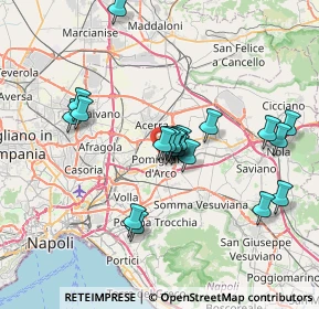 Mappa Centro sportivo Giuseppe Leone, 80038 Pomigliano D'arco NA, Italia (7.0575)