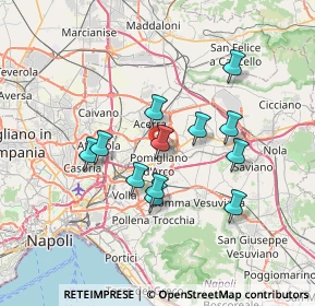 Mappa Centro sportivo Giuseppe Leone, 80038 Pomigliano D'arco NA, Italia (6.36417)