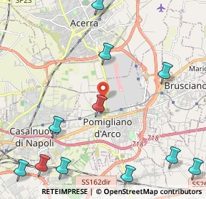 Mappa Centro sportivo Giuseppe Leone, 80038 Pomigliano D'arco NA, Italia (3.25091)