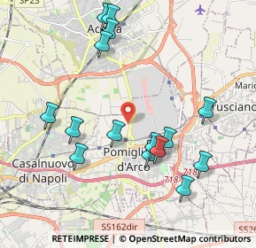 Mappa Centro sportivo Giuseppe Leone, 80038 Pomigliano D'arco NA, Italia (2.242)
