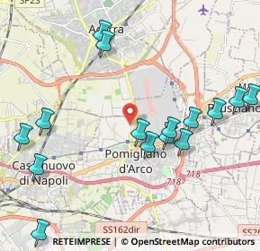 Mappa Centro sportivo Giuseppe Leone, 80038 Pomigliano D'arco NA, Italia (2.55667)