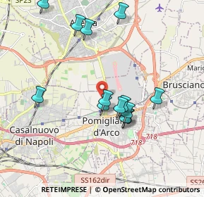 Mappa Centro sportivo Giuseppe Leone, 80038 Pomigliano D'arco NA, Italia (1.95231)