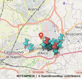 Mappa Centro sportivo Giuseppe Leone, 80038 Pomigliano D'arco NA, Italia (1.471)