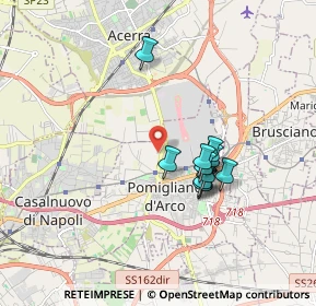 Mappa Centro sportivo Giuseppe Leone, 80038 Pomigliano D'arco NA, Italia (1.52091)