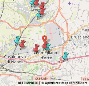 Mappa Centro sportivo Giuseppe Leone, 80038 Pomigliano D'arco NA, Italia (2.29909)