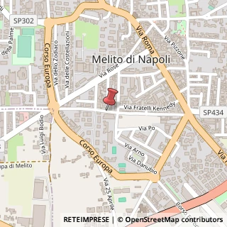 Mappa 80017 Melito DI Napoli Na, 80017 Melito di Napoli, Napoli (Campania)